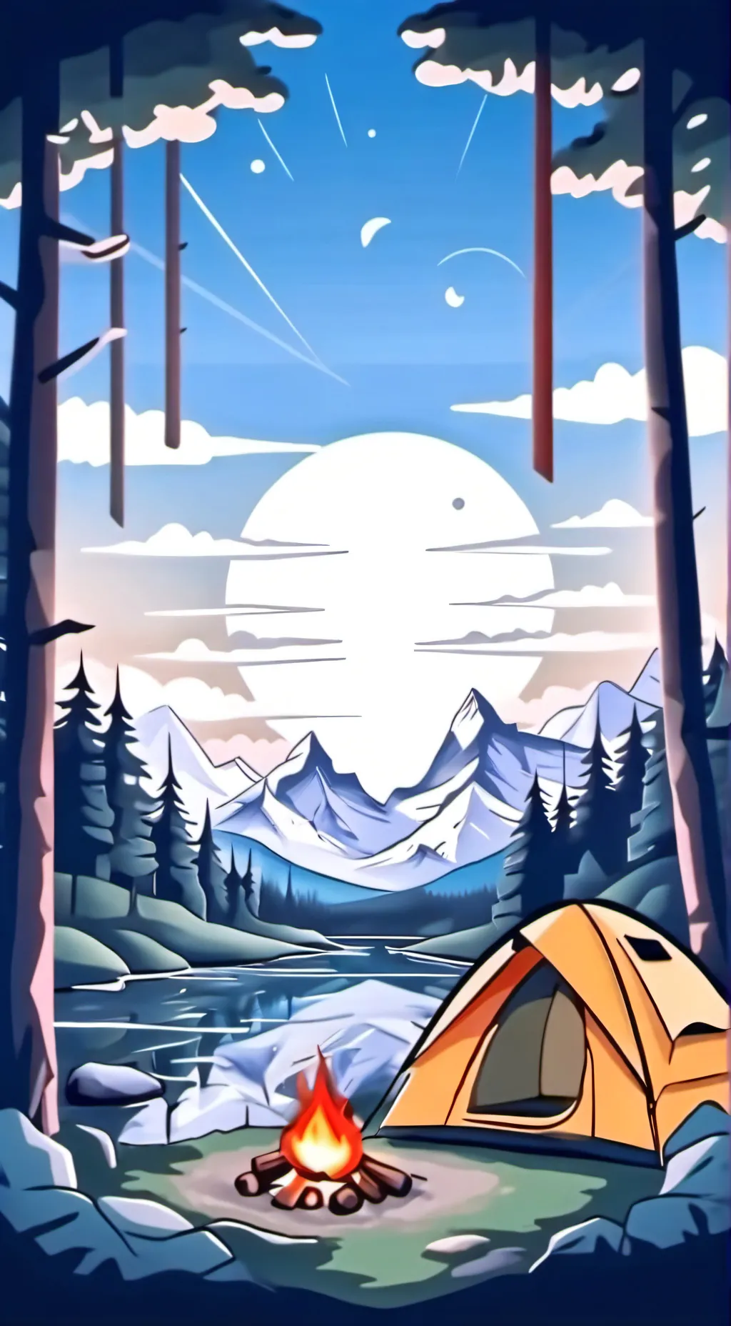 ai character: kny background