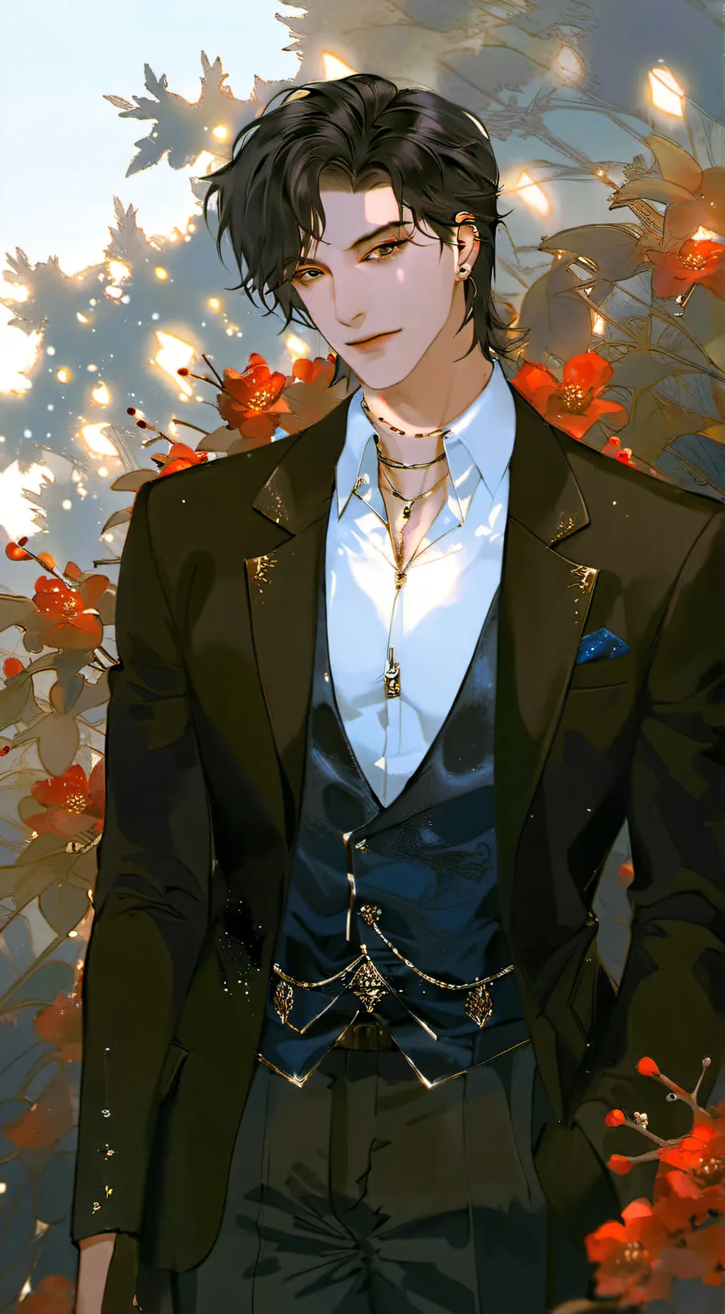 ai character: Xavier  background