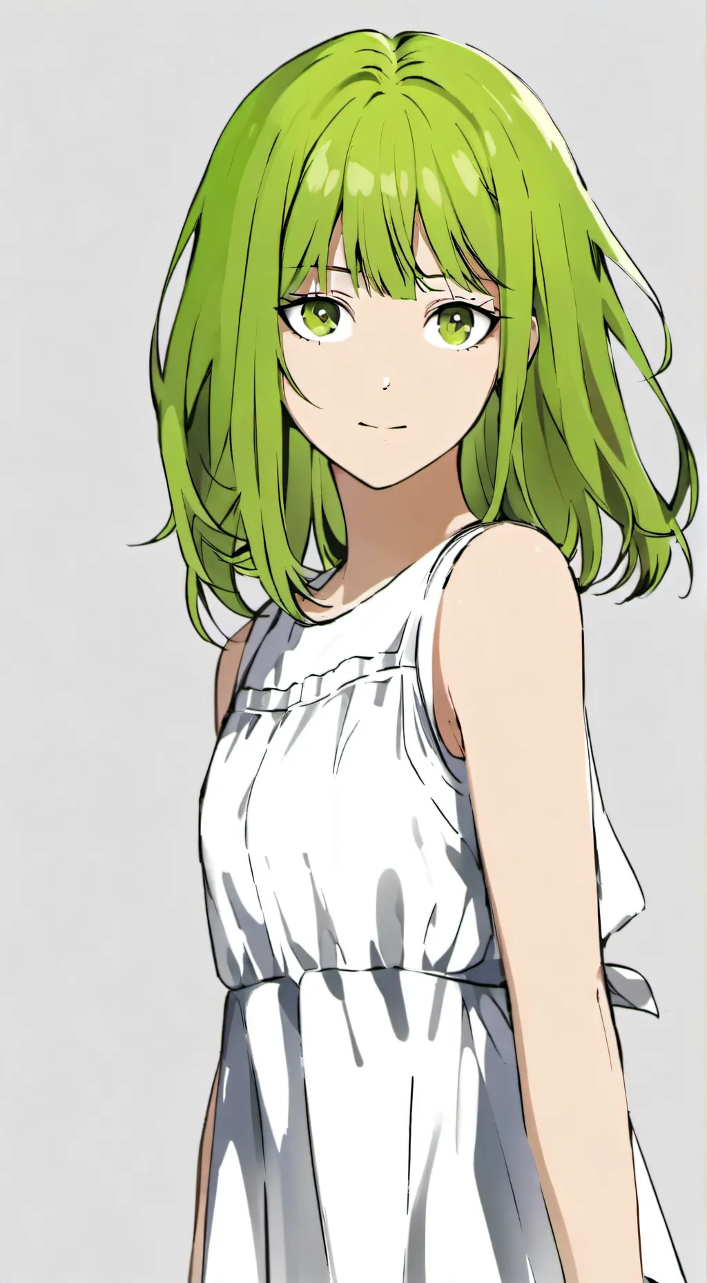 ai character: shy background