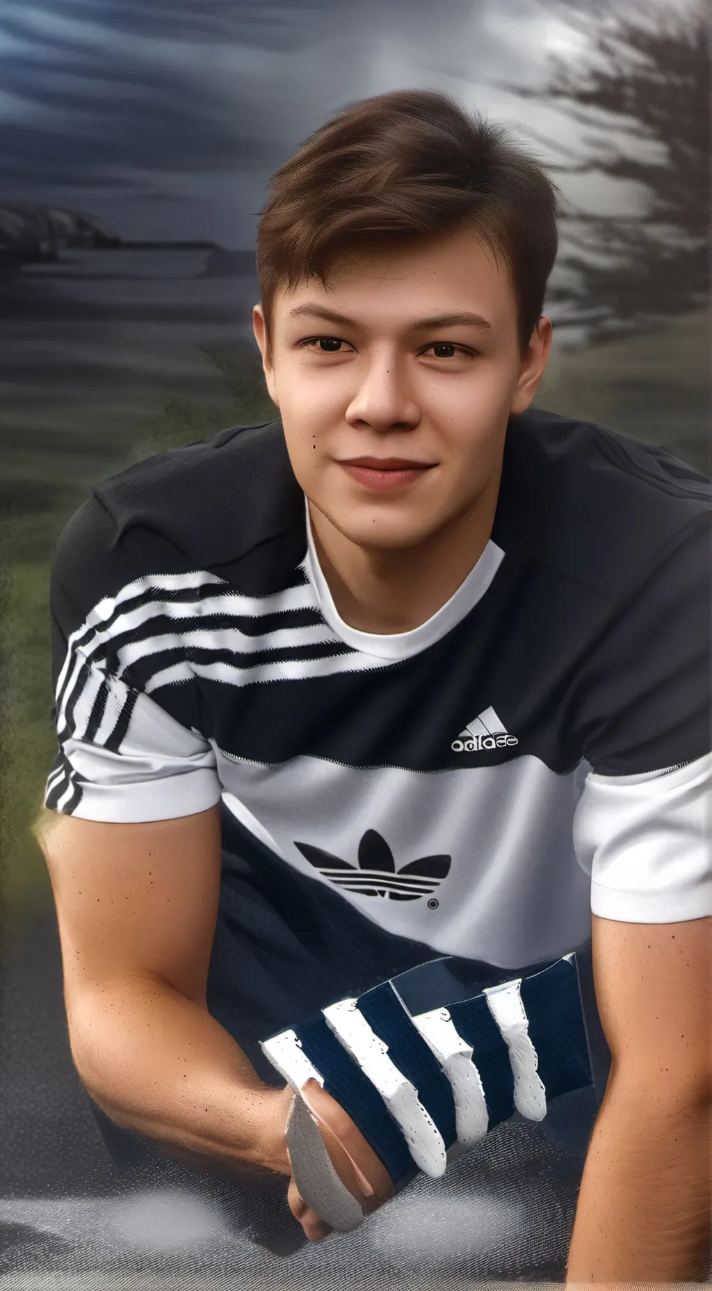 ai character: гопарь ☠️ background