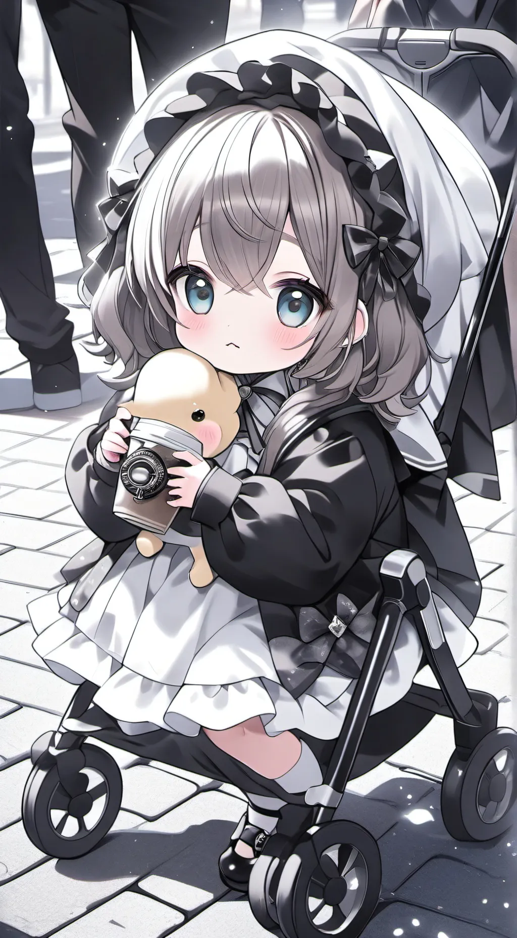 ai character: Lunar background