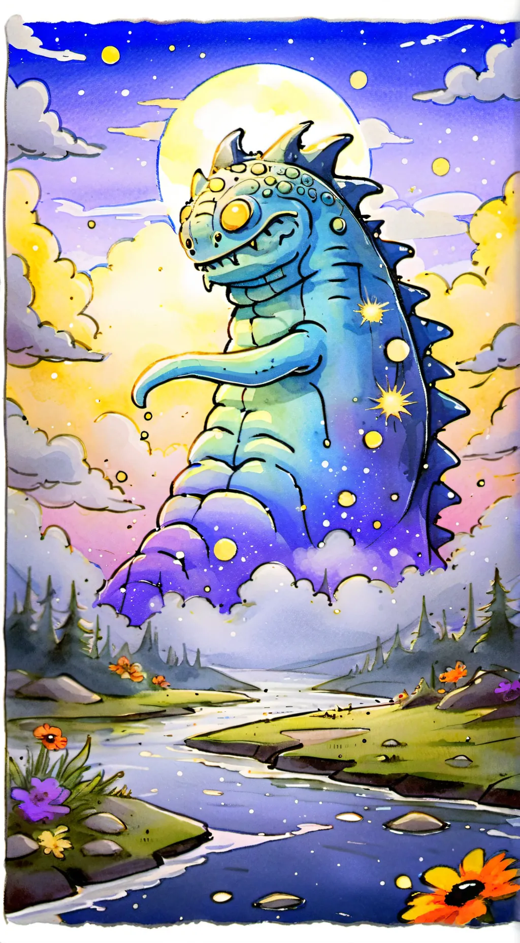 ai character: Zephyros, The Cele background