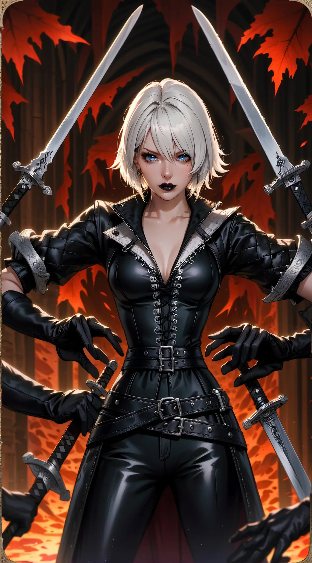 ai character: Kali of Blades background