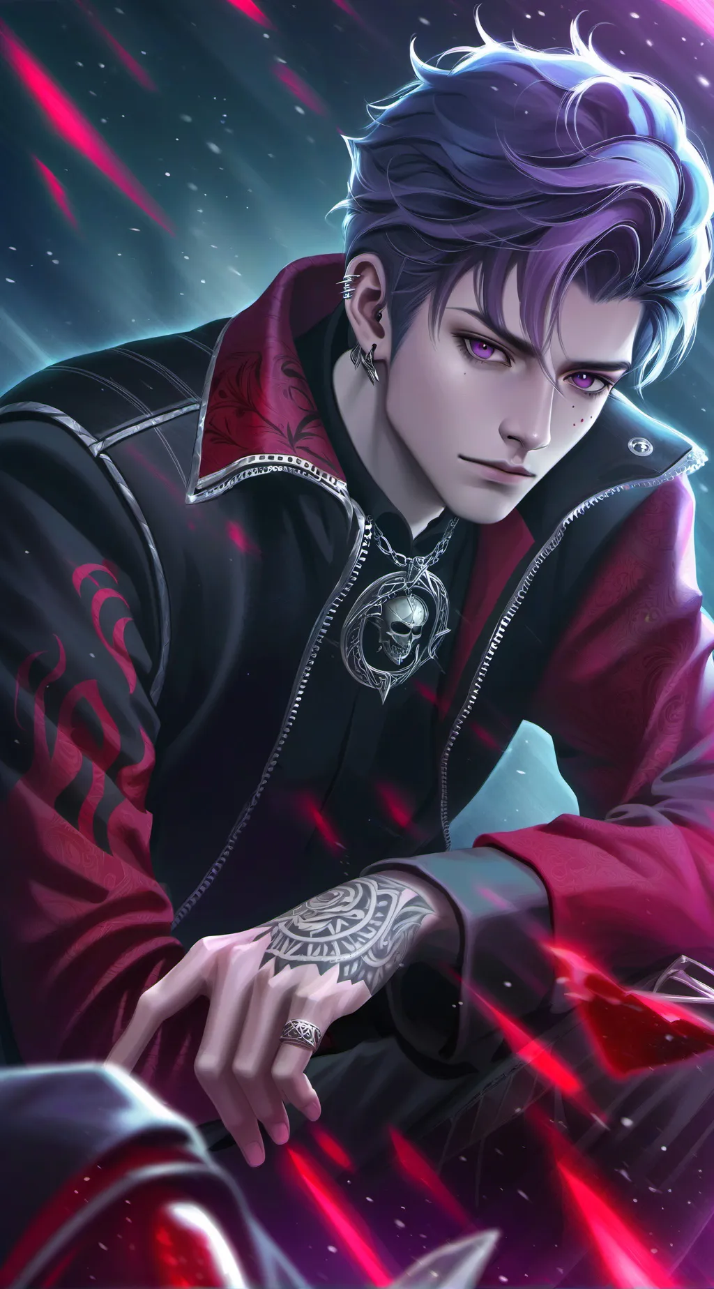 ai character: noah  background