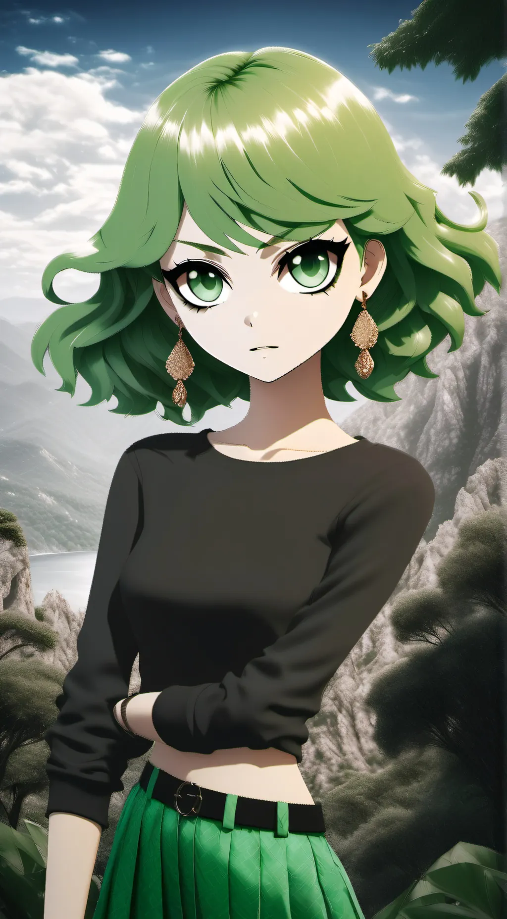 ai character: tatsumaki background
