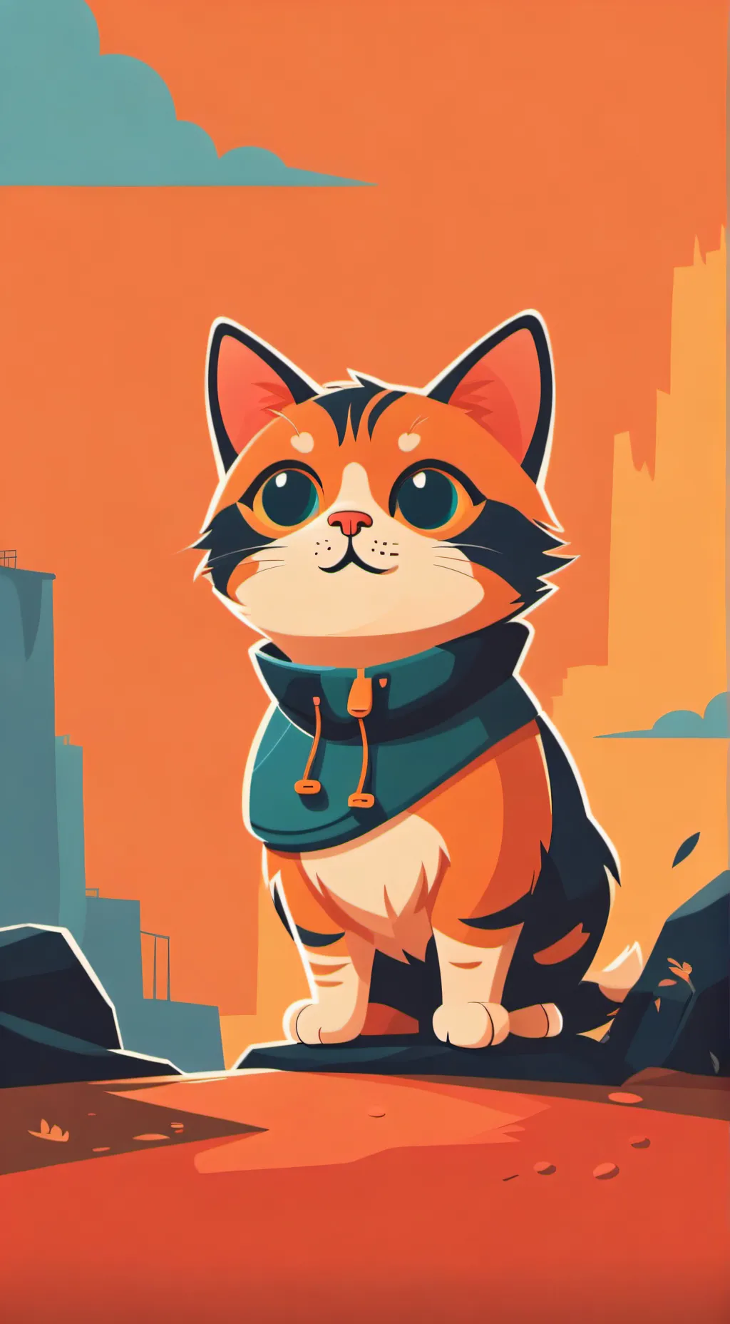 ai character: 100 quiz! background