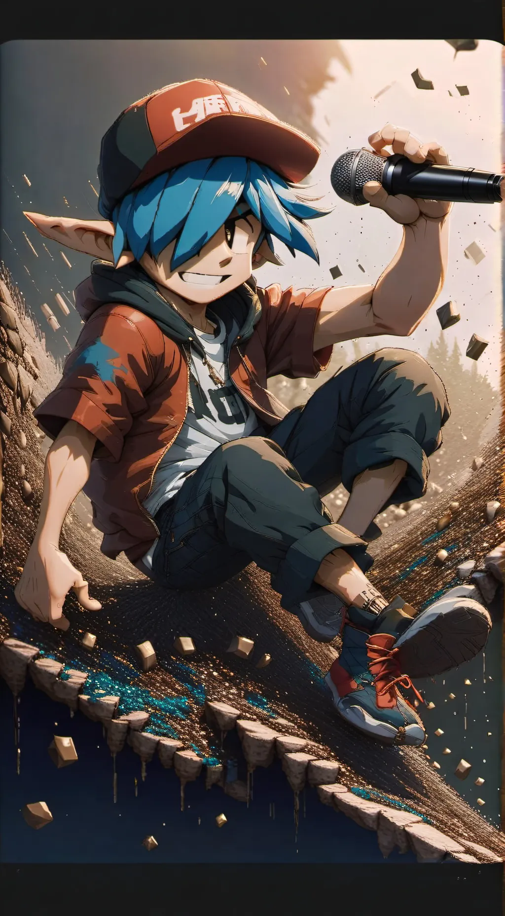 ai character: bf background