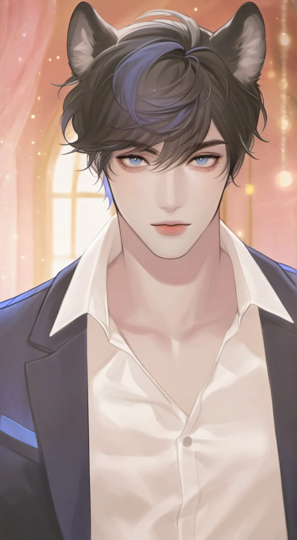 ai character: ein background