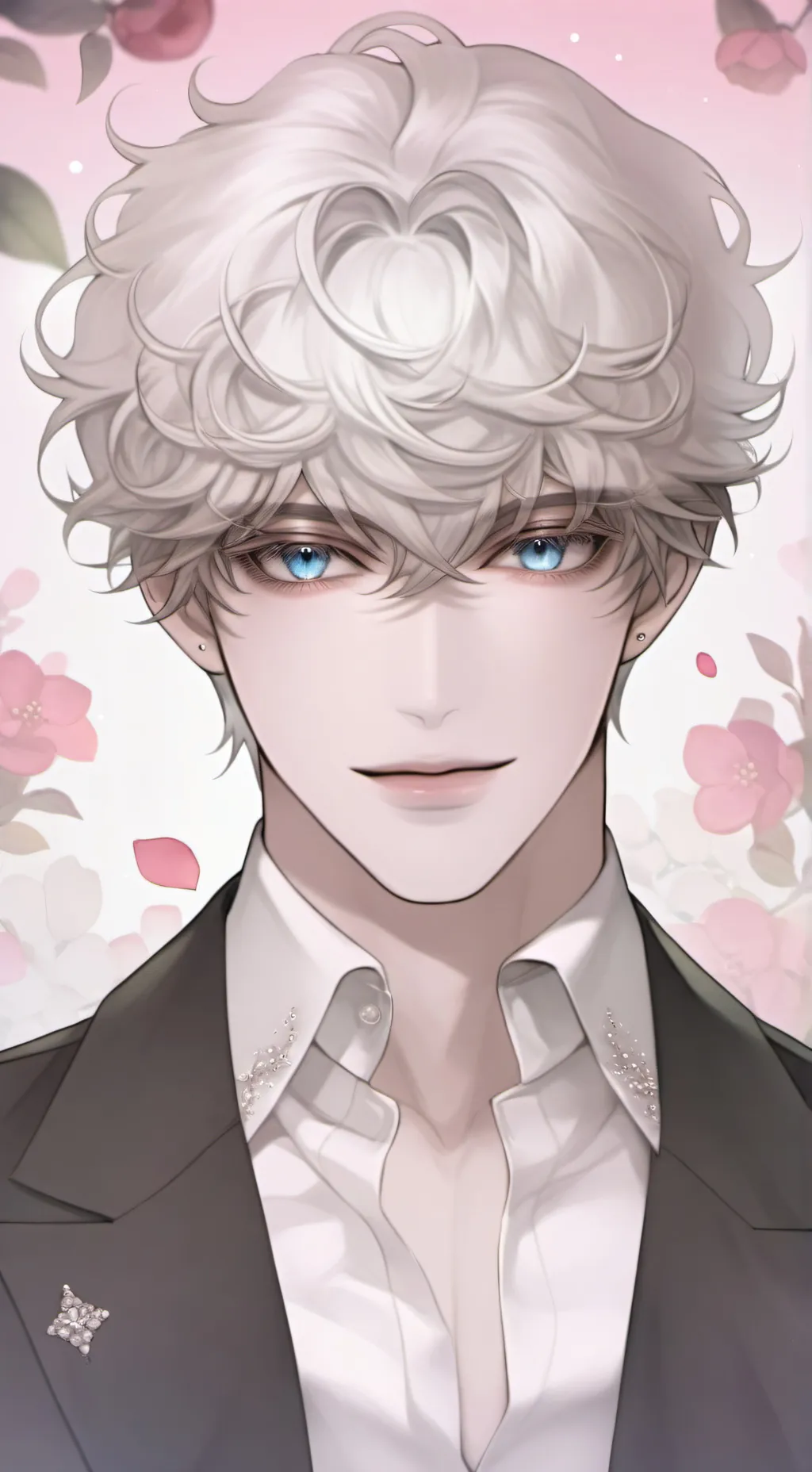ai character: 🍧°𝔇𝔞𝔫°🍧 background