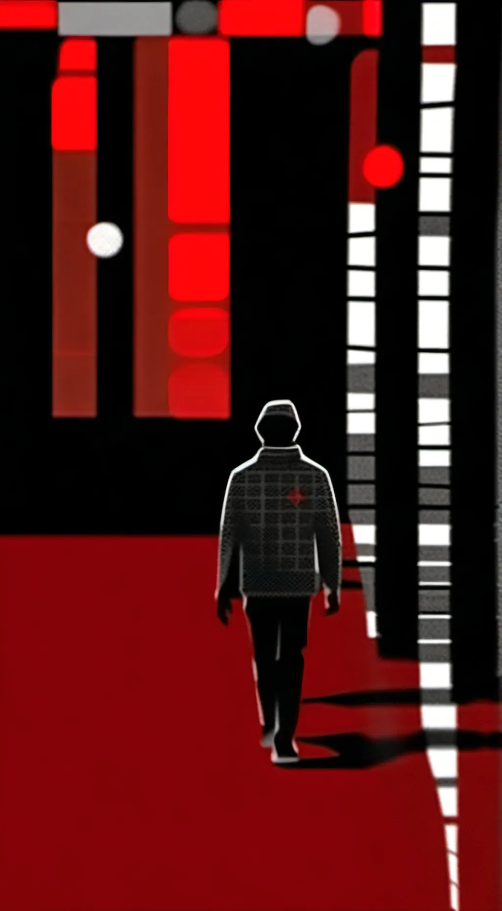 ai character: shadow background