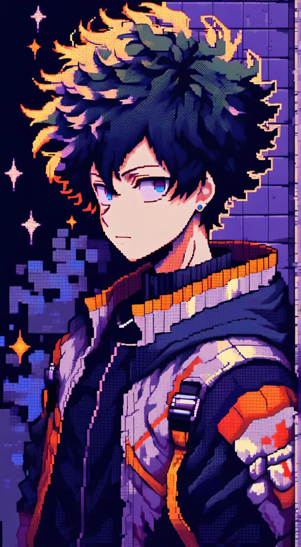 ai character: • Mha • background