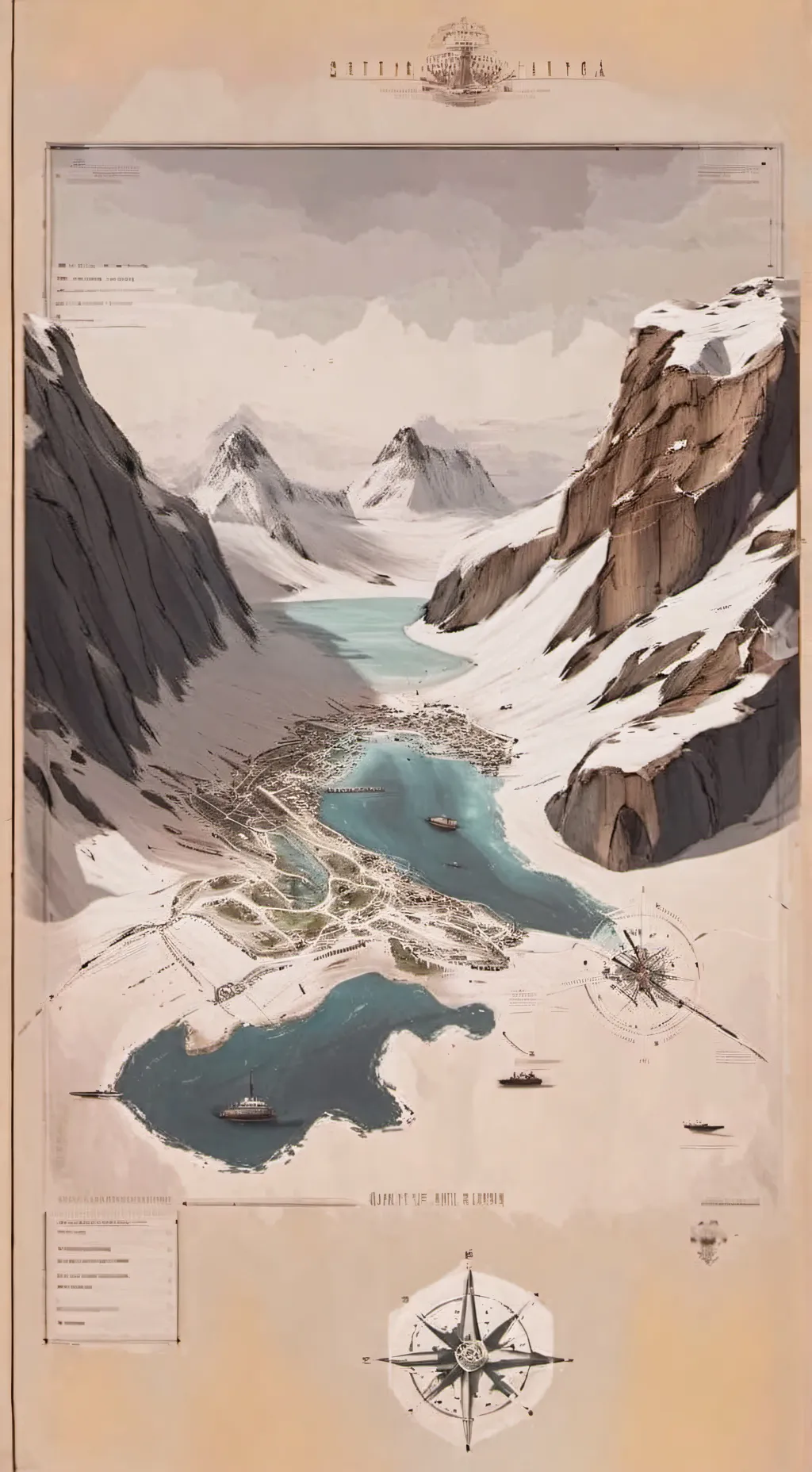 ai character: Antartica onepiece background