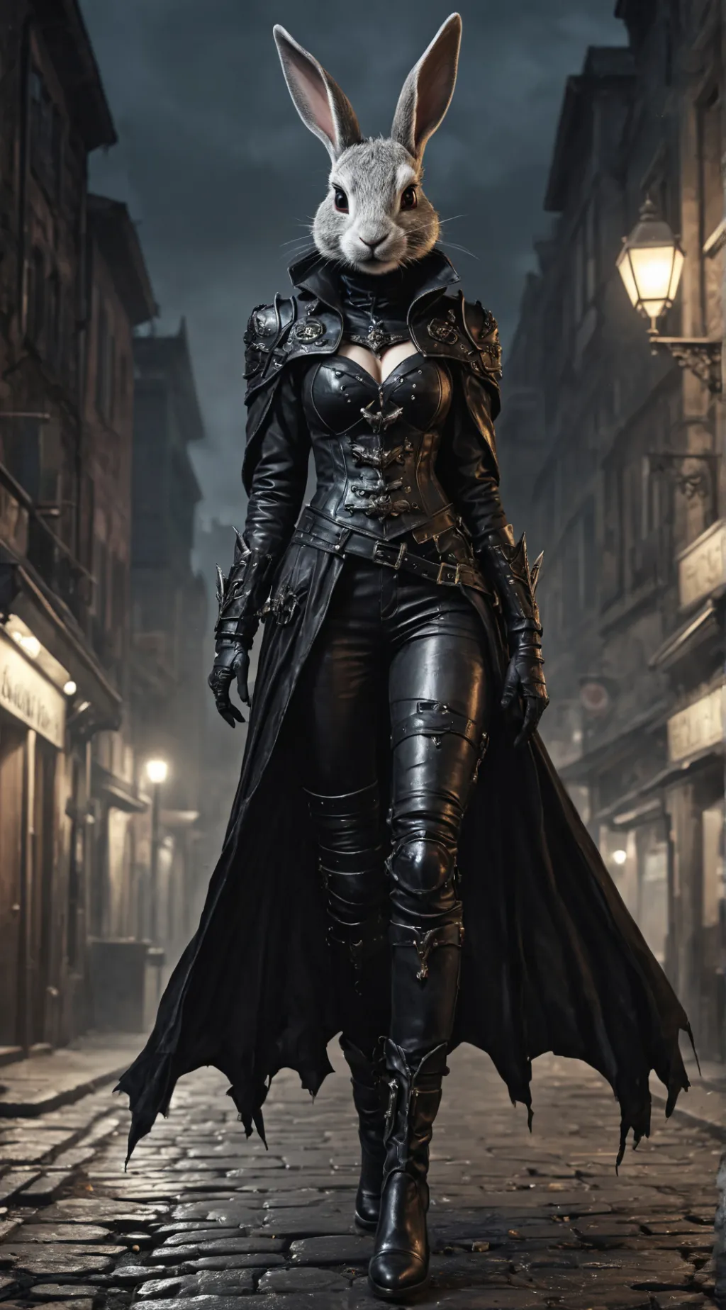 ai character: Nyra Blackveil background
