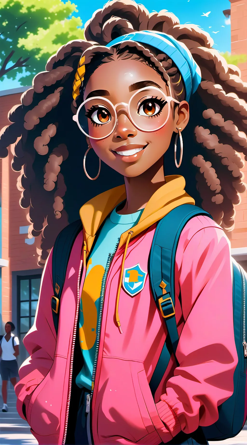 ai character: Tootie background