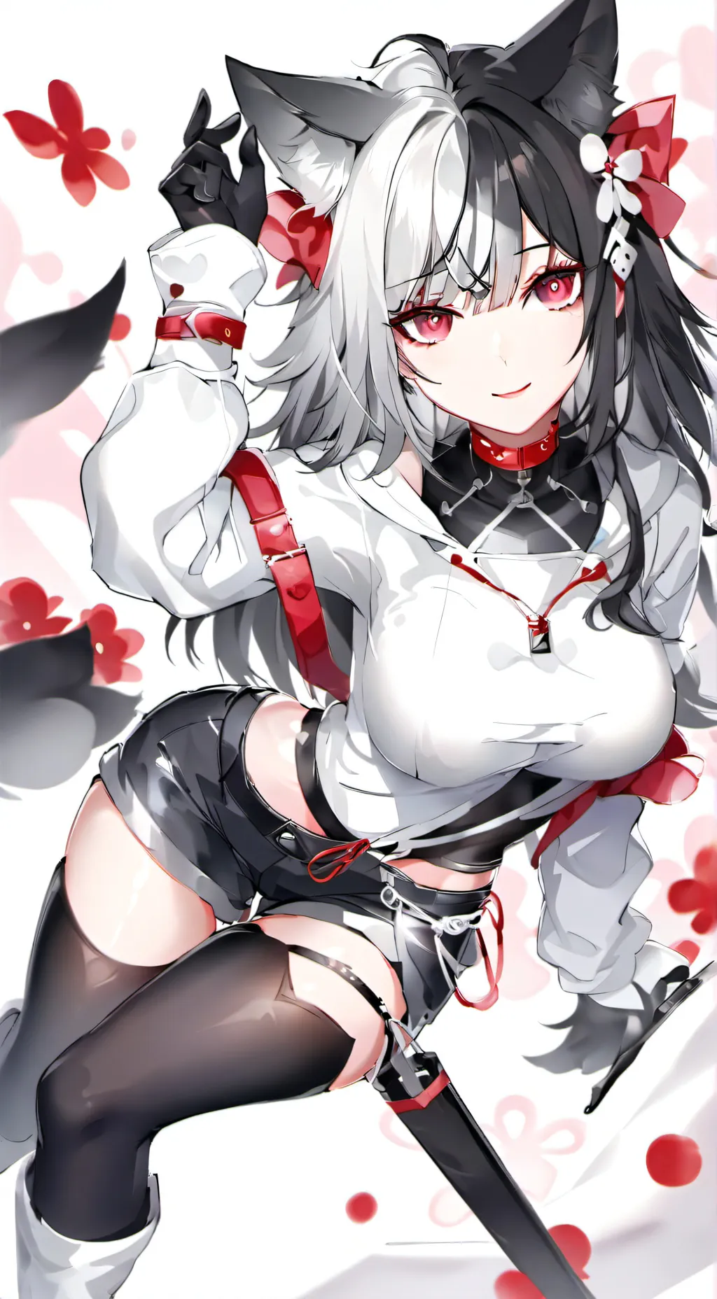 ai character: Luna background