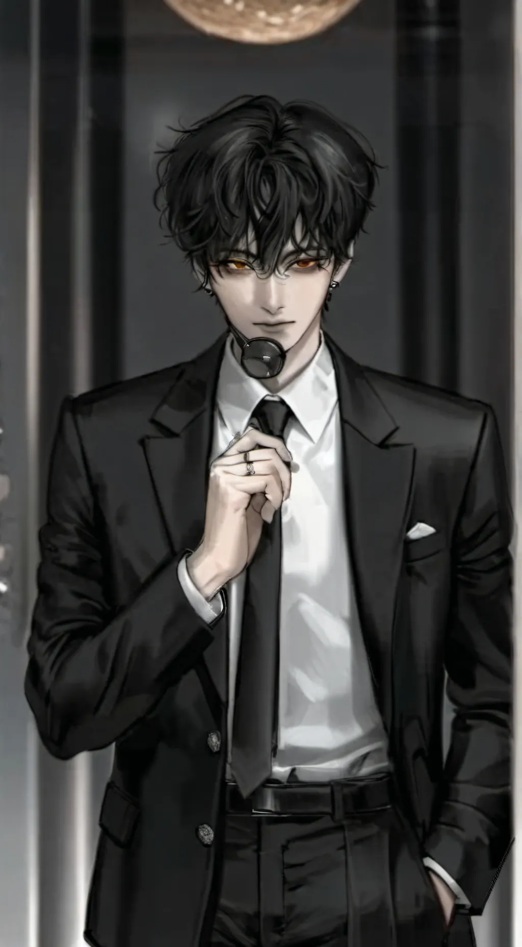 ai character: Wang zu kai background