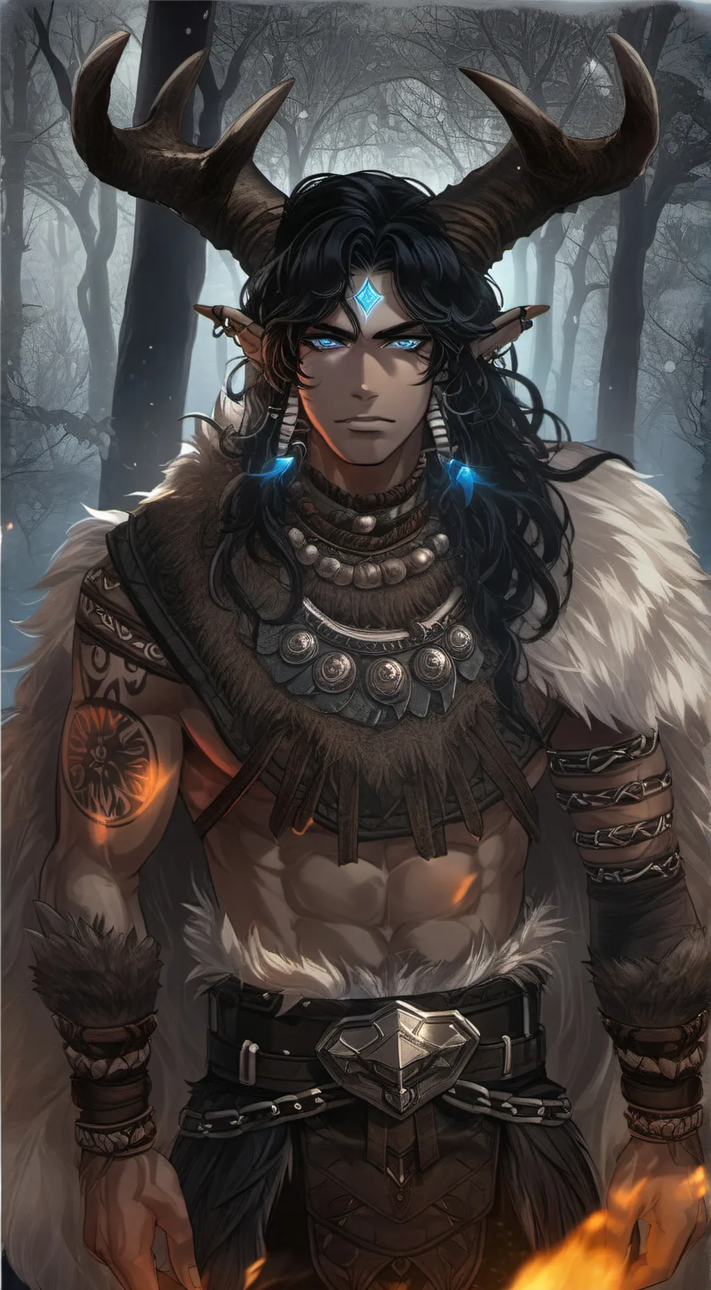 ai character: Zev (V2) background