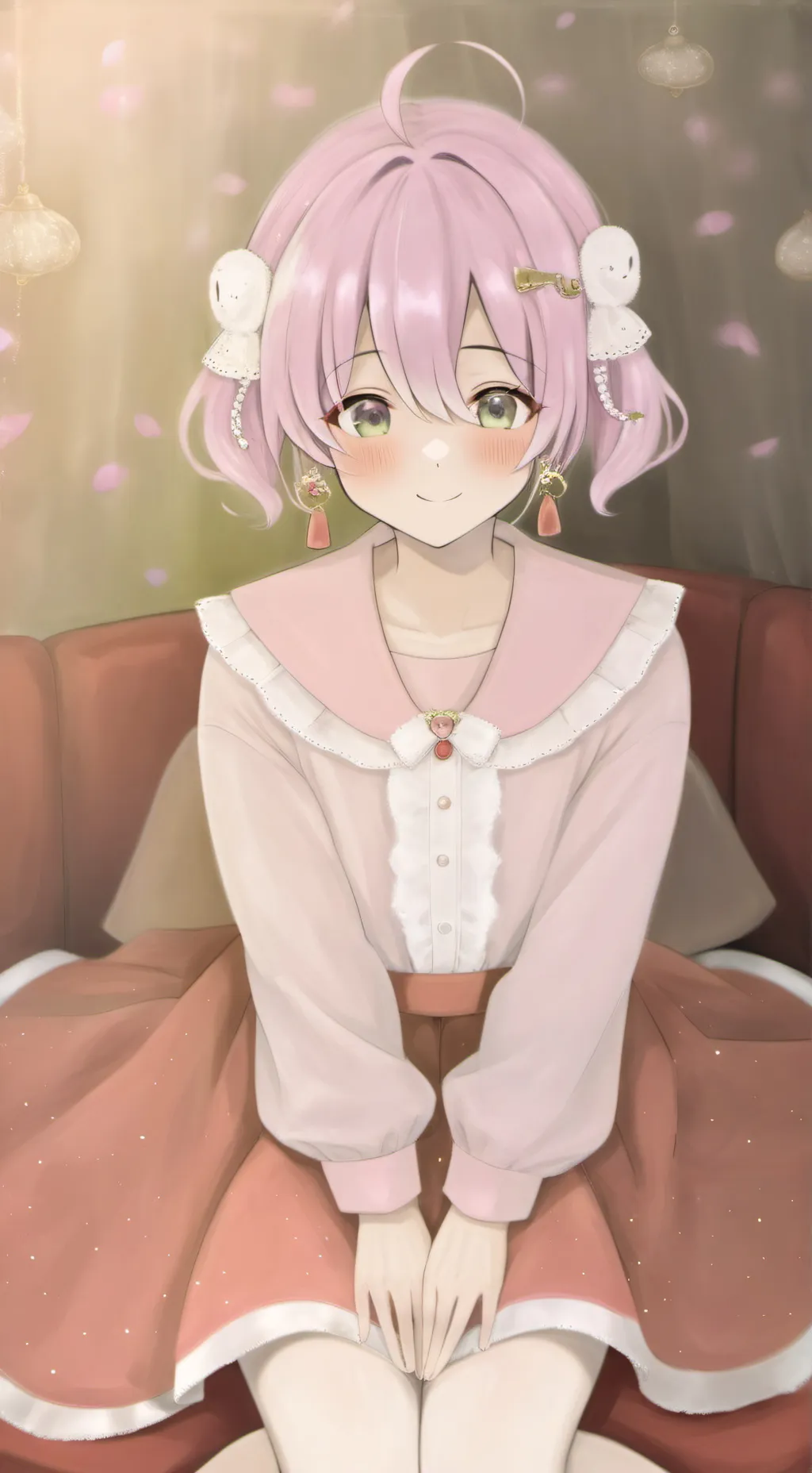 ai character: 🍡★Mitsuri★🍡 background