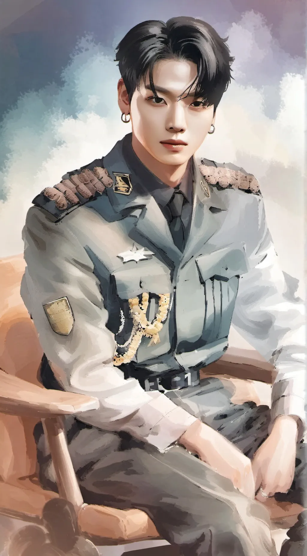 ai character: jungkook  background