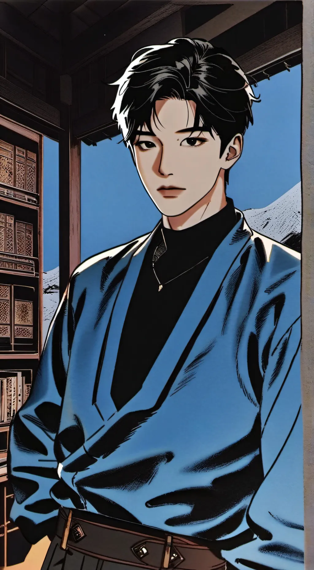 ai character: Namjoon background