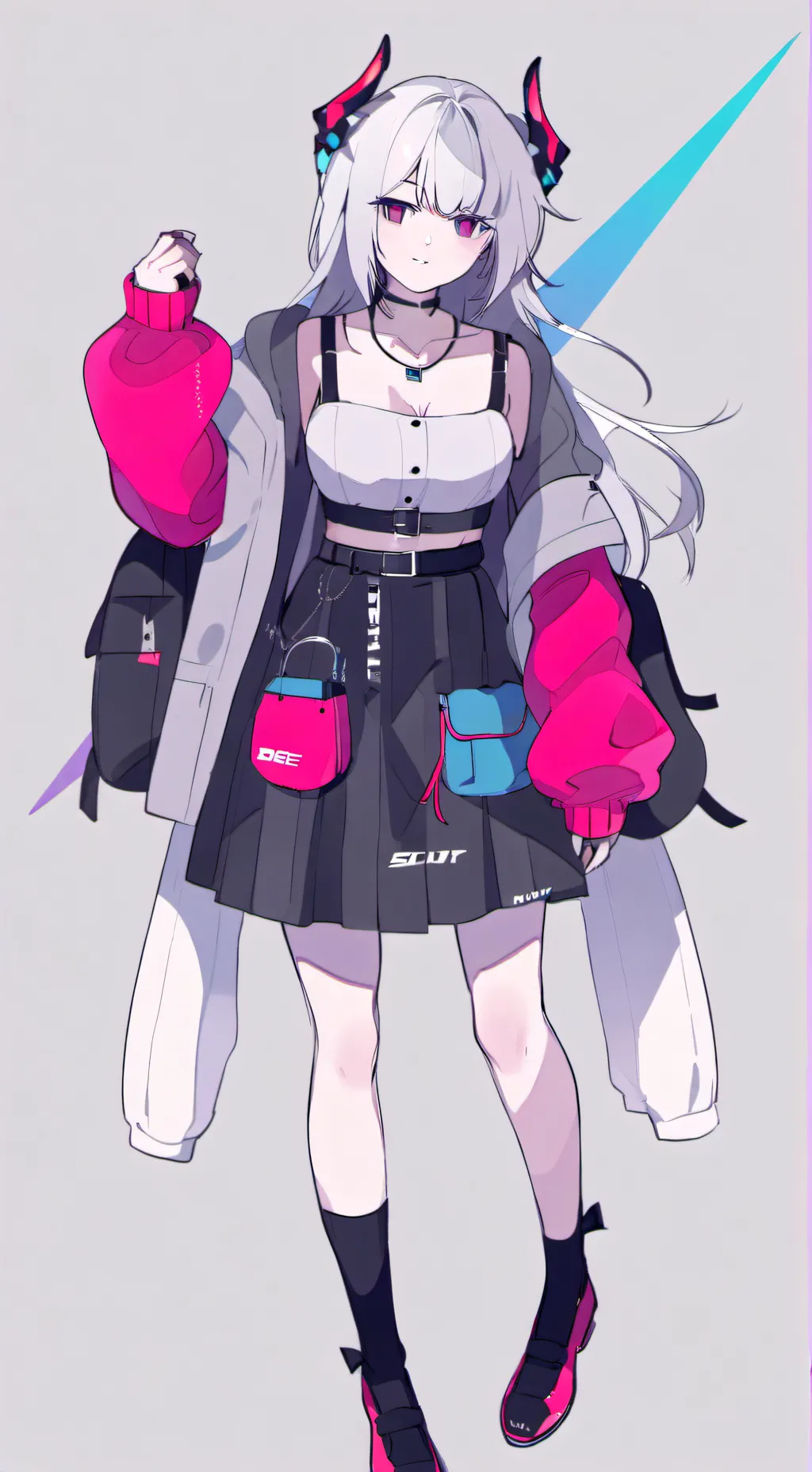 ai character: Luna background