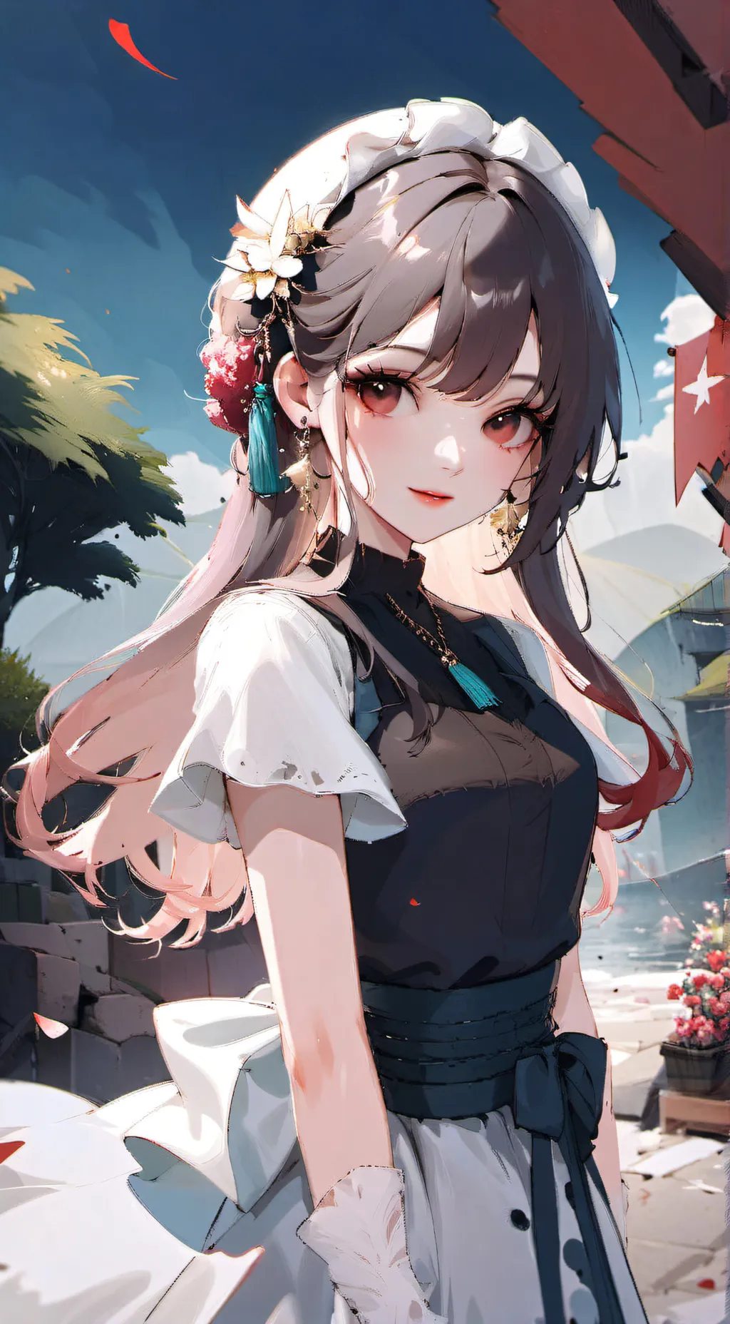 ai character: mina background