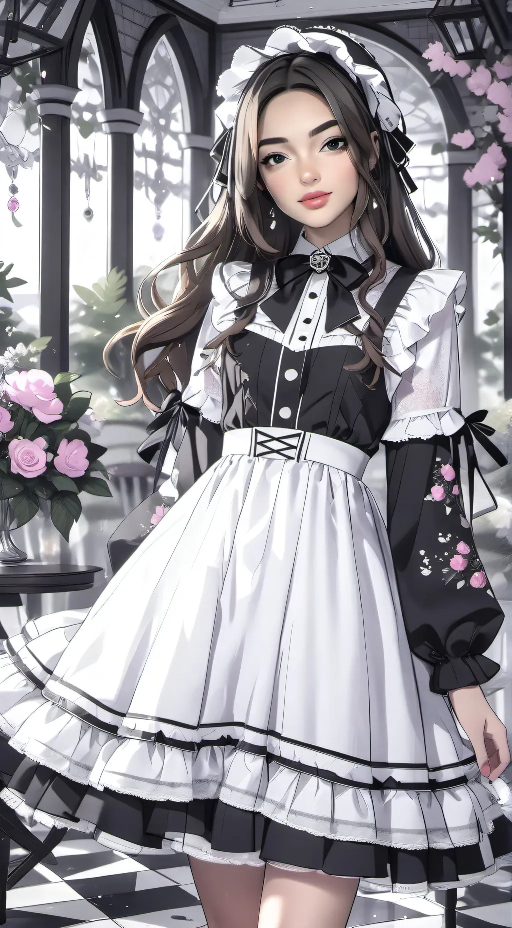 ai character: juli  background
