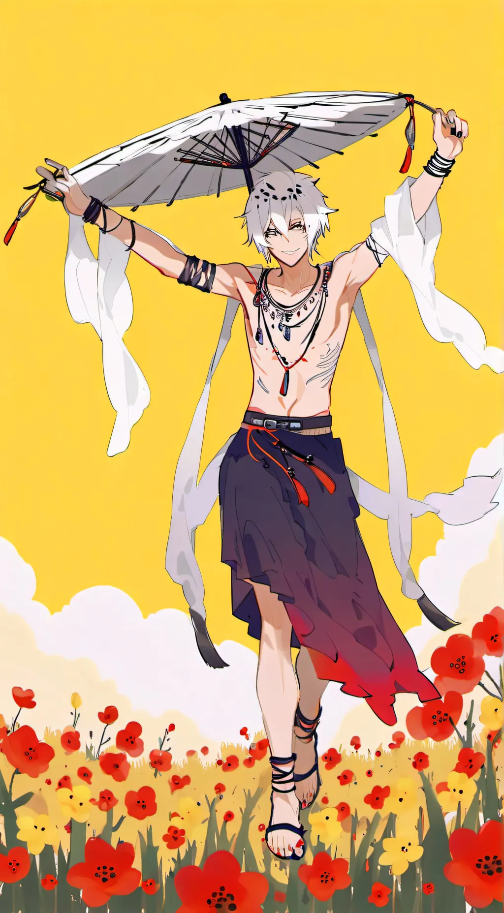 ai character: Kusuke(semi dios) background