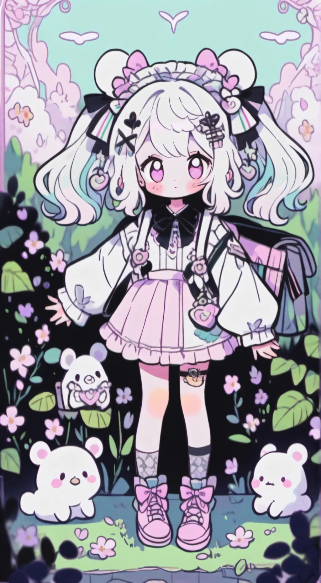 ai character: Padilla ❤️💛😺🌛🤪 background