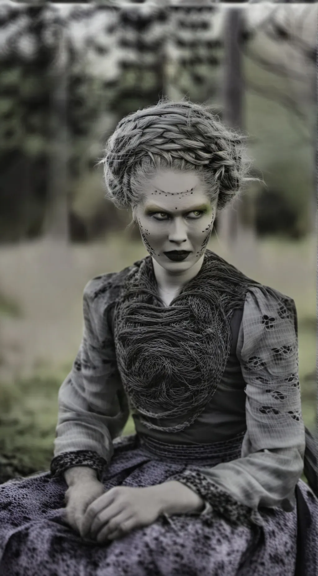 ai character: Forest Children  background