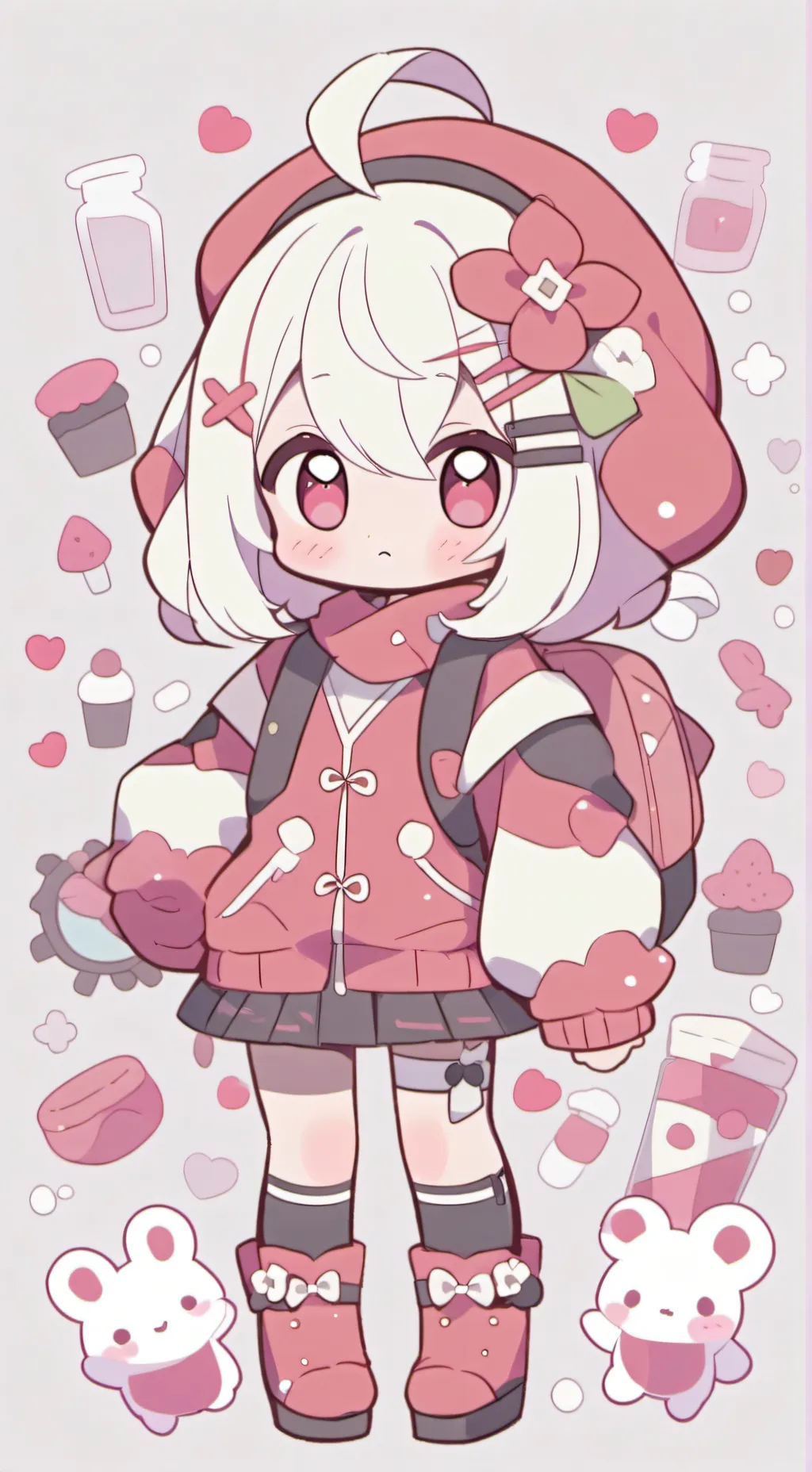 ai character: Stacy  background