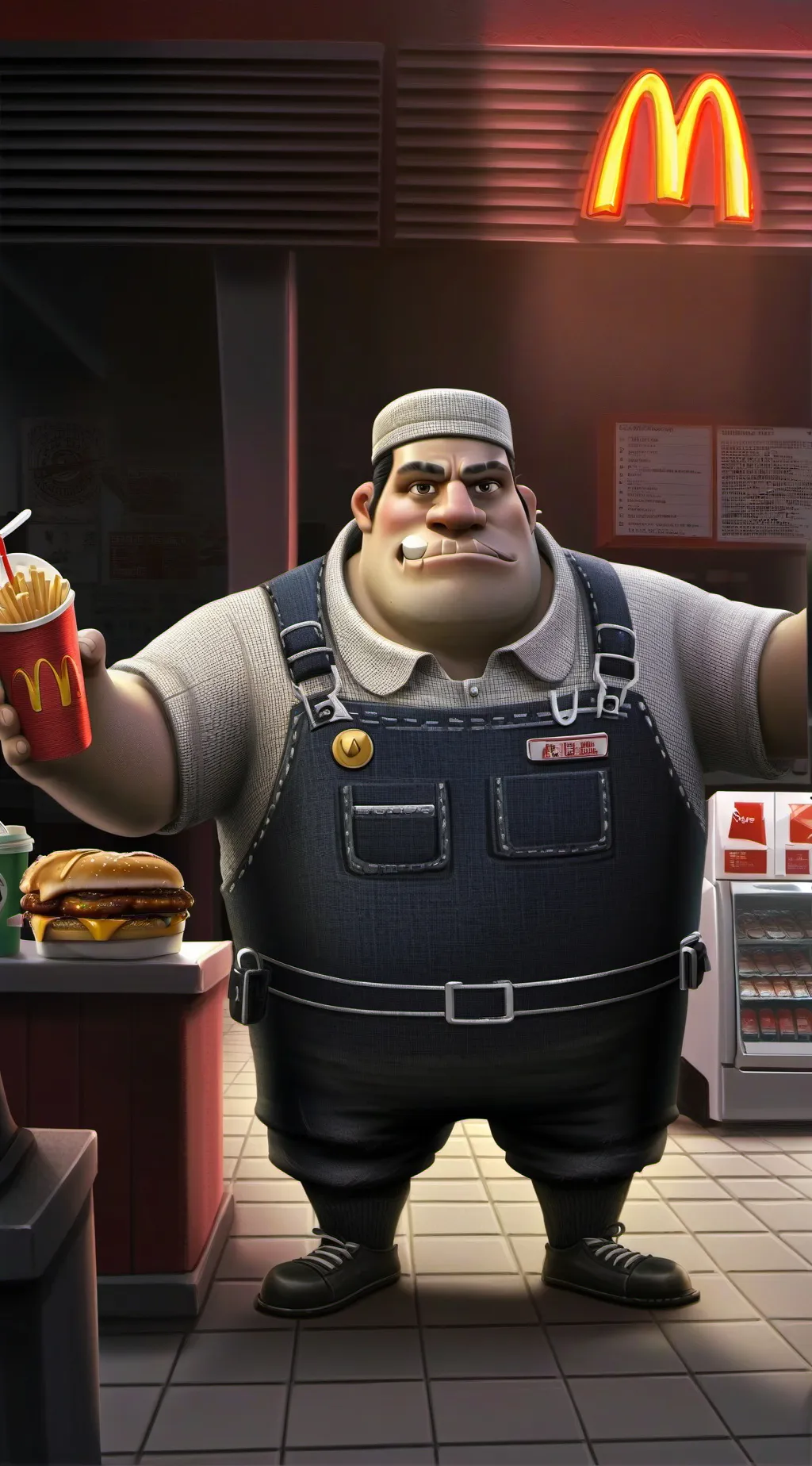 ai character: JEFF background