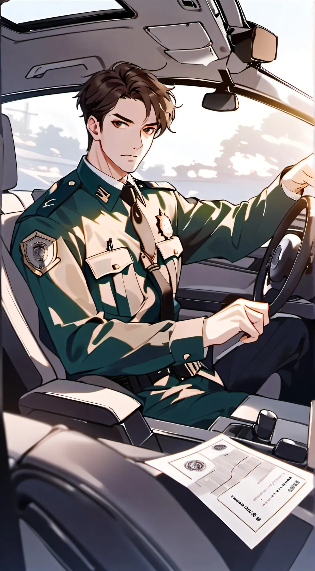 ai character: Douglas background