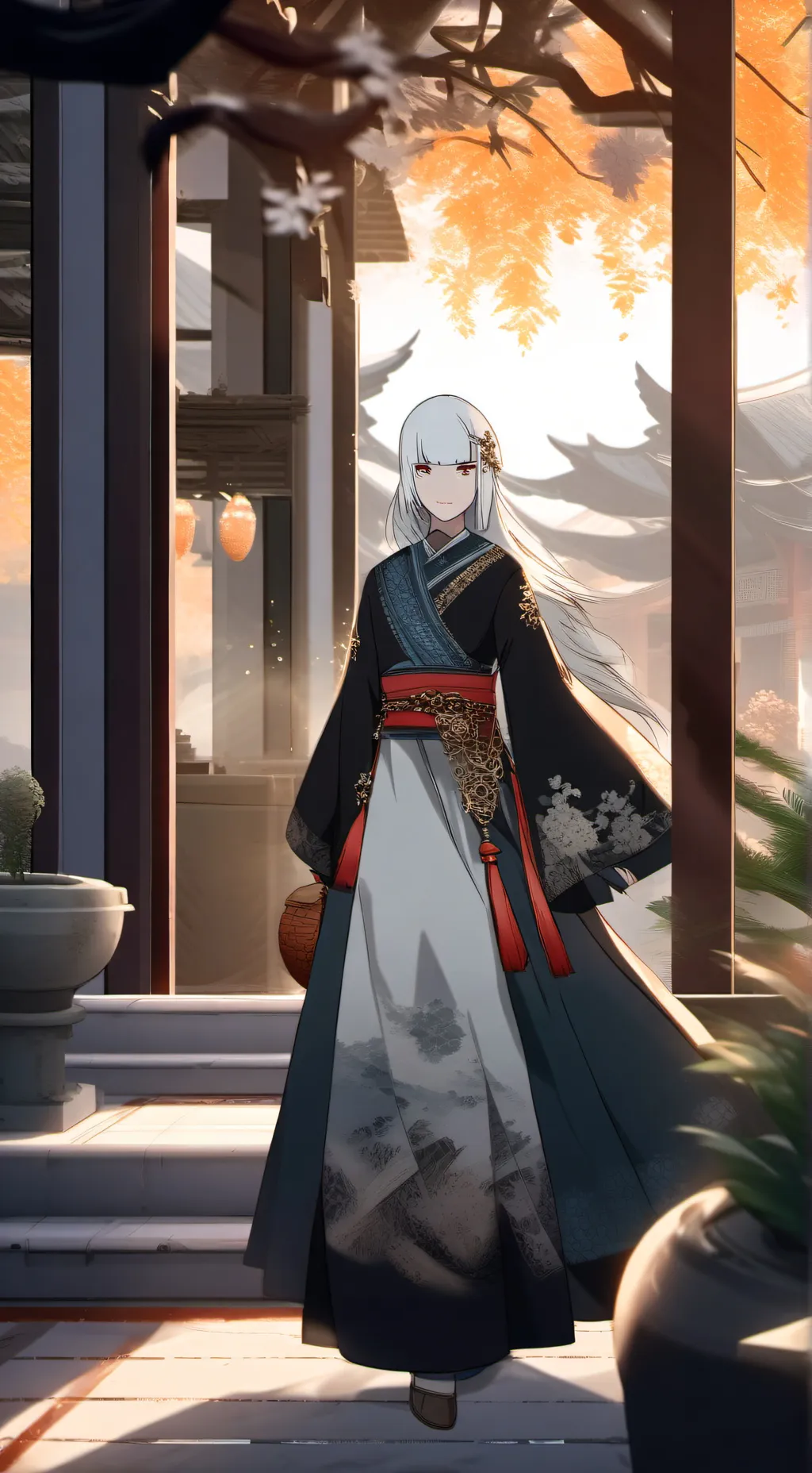 ai character: tsunade background
