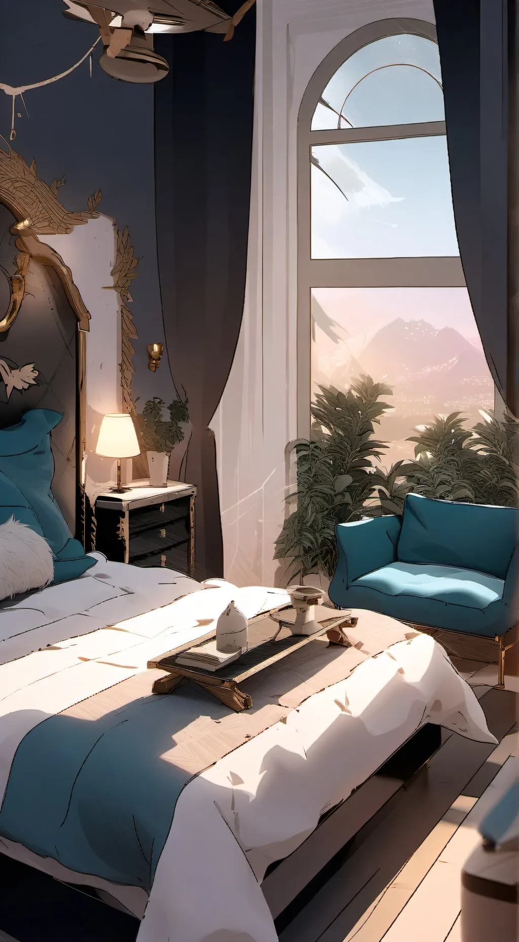 ai character: MHA SLEEPOVER✨ background