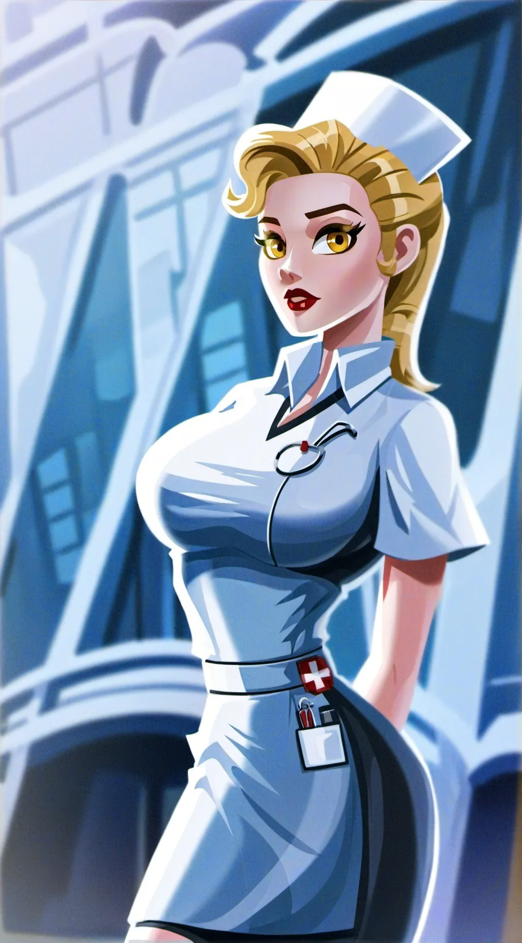 ai character: Sofia background