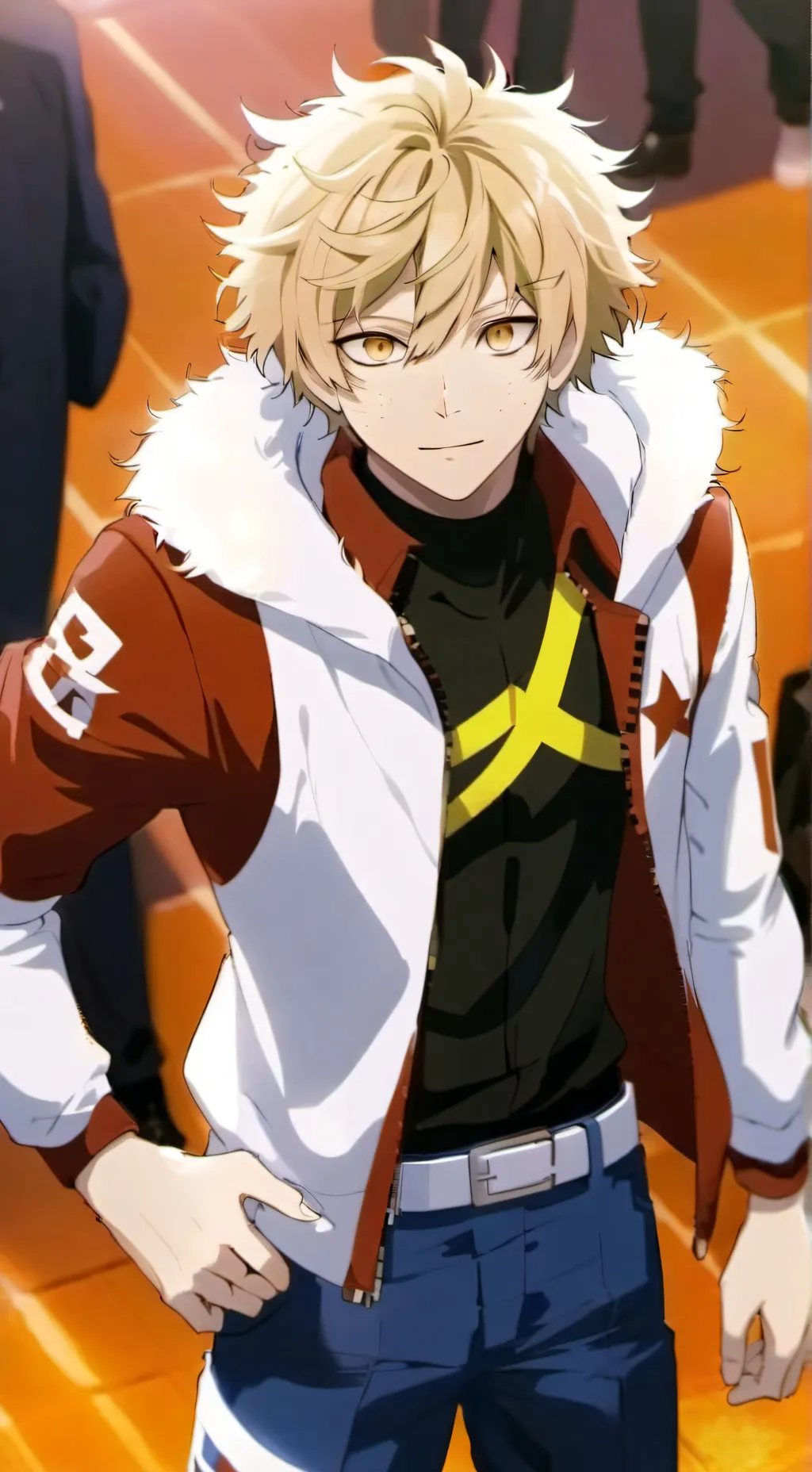 ai character: MHAbakugo background