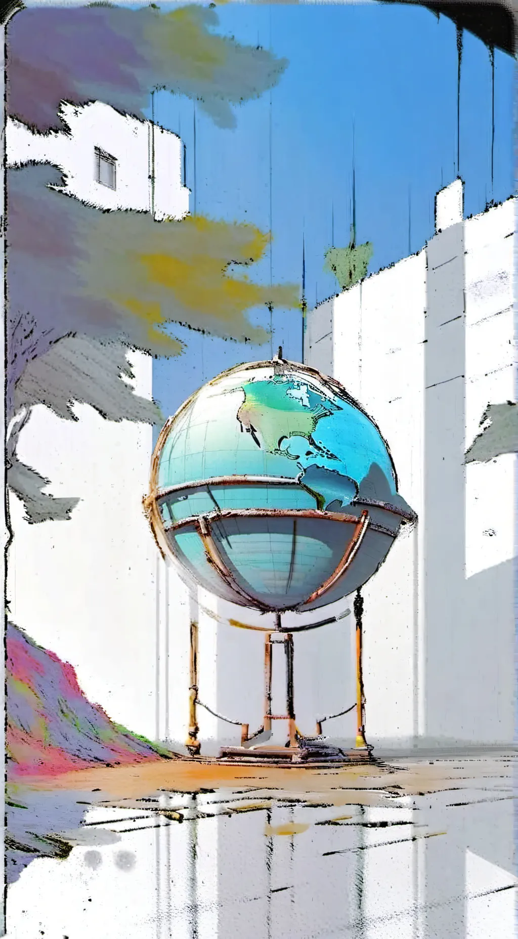 ai character: Countryhumans 237 background