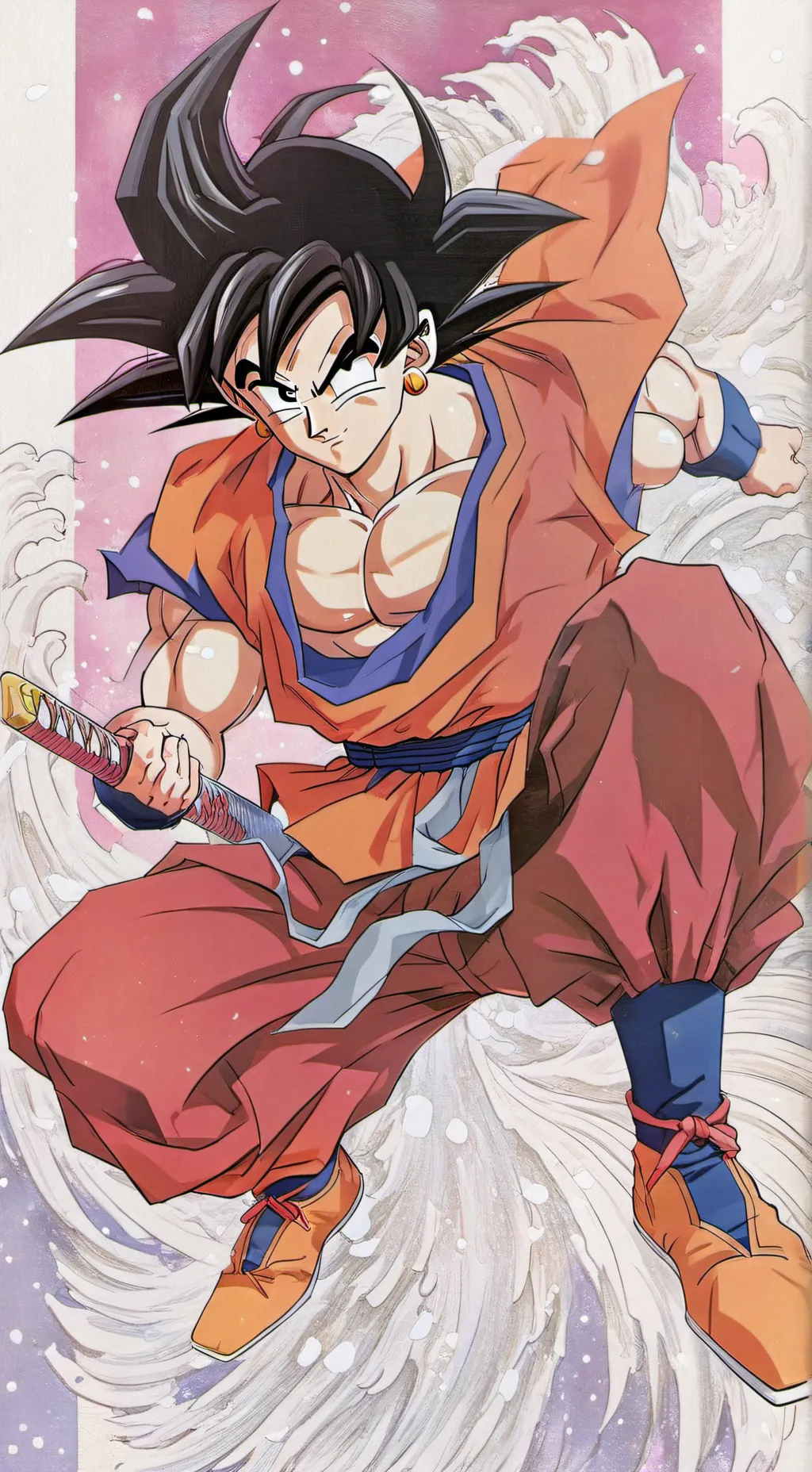 ai character: GOKU background