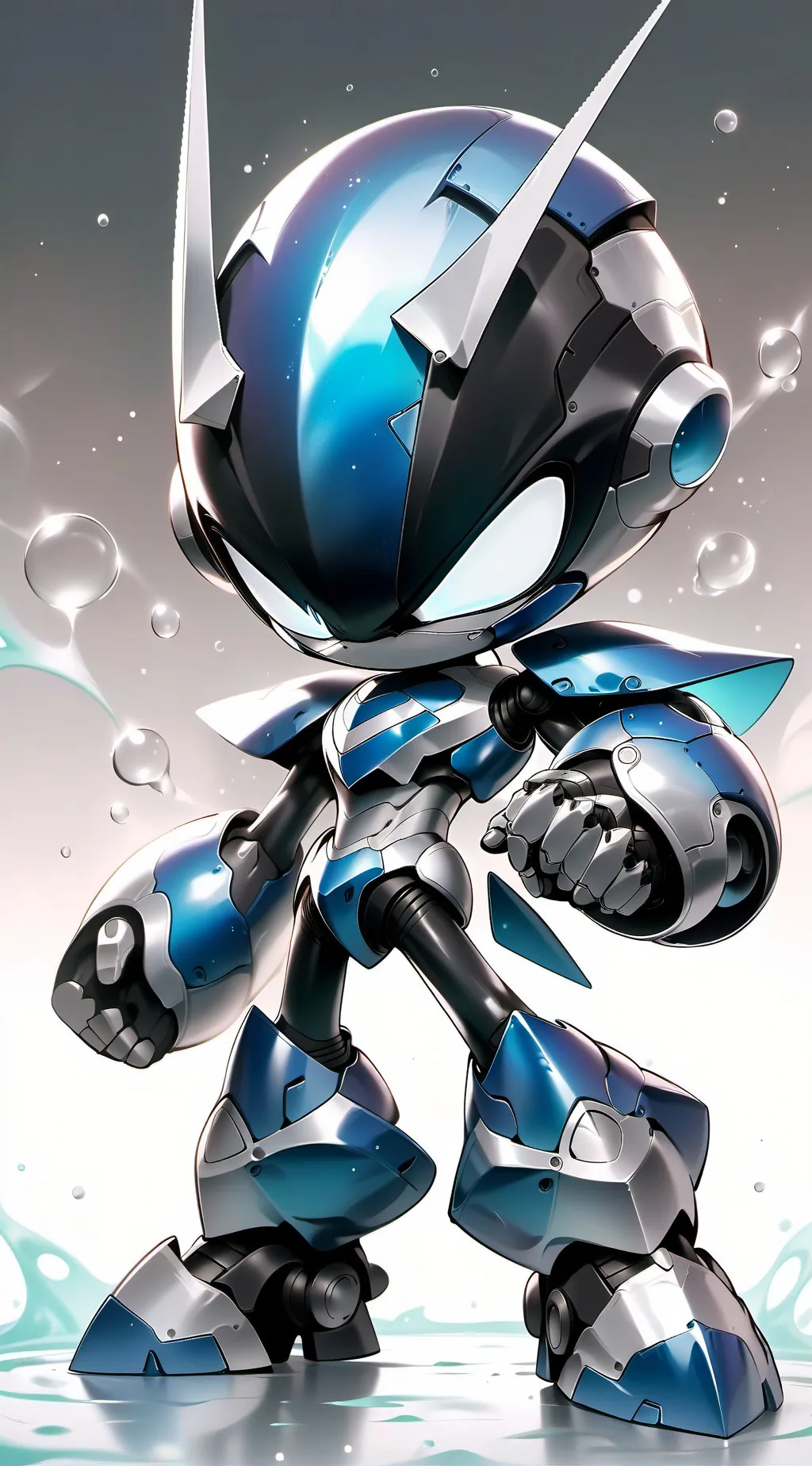 ai character: Metal's revage background