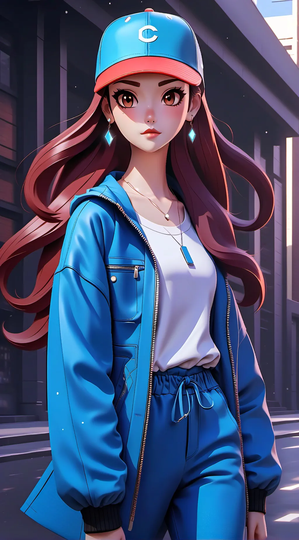 ai character: 🍄GenMui💋 background
