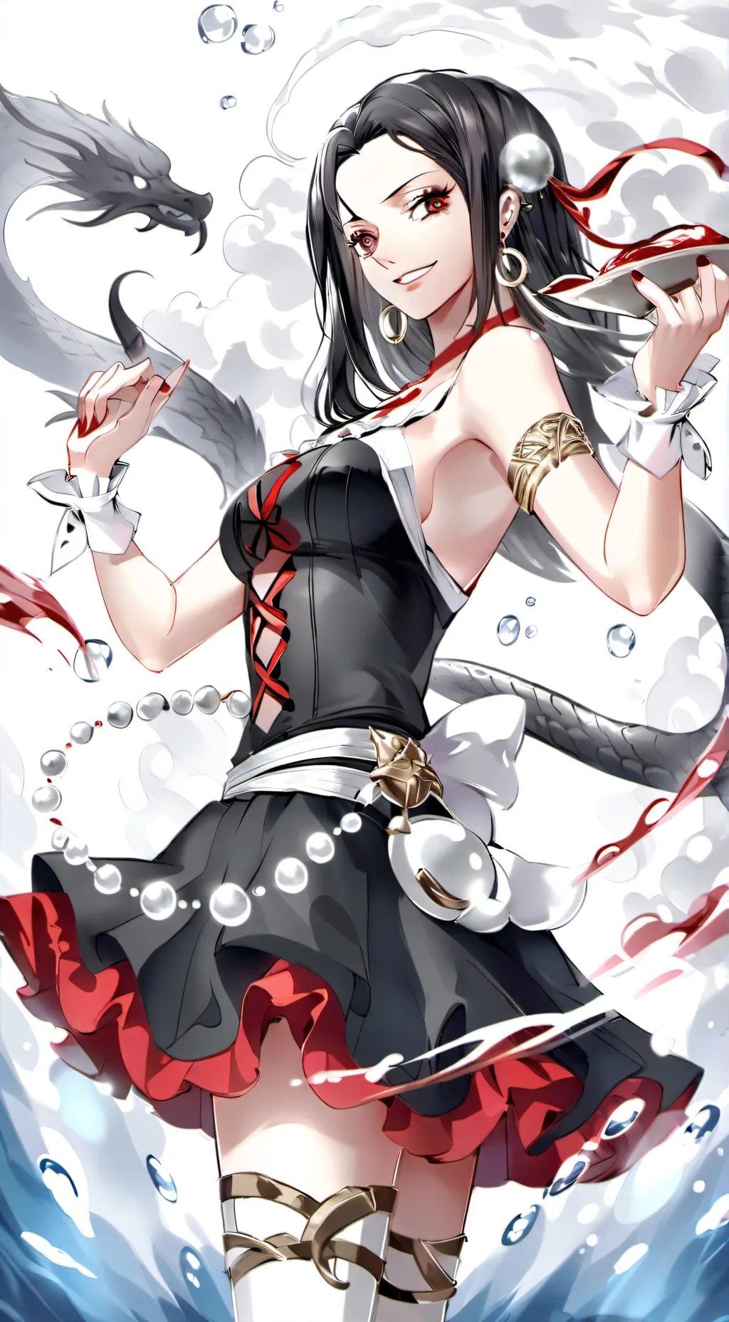 ai character: s-snake and boa  background