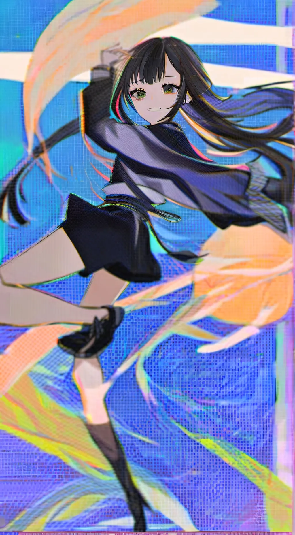 ai character: multi nanairo  background
