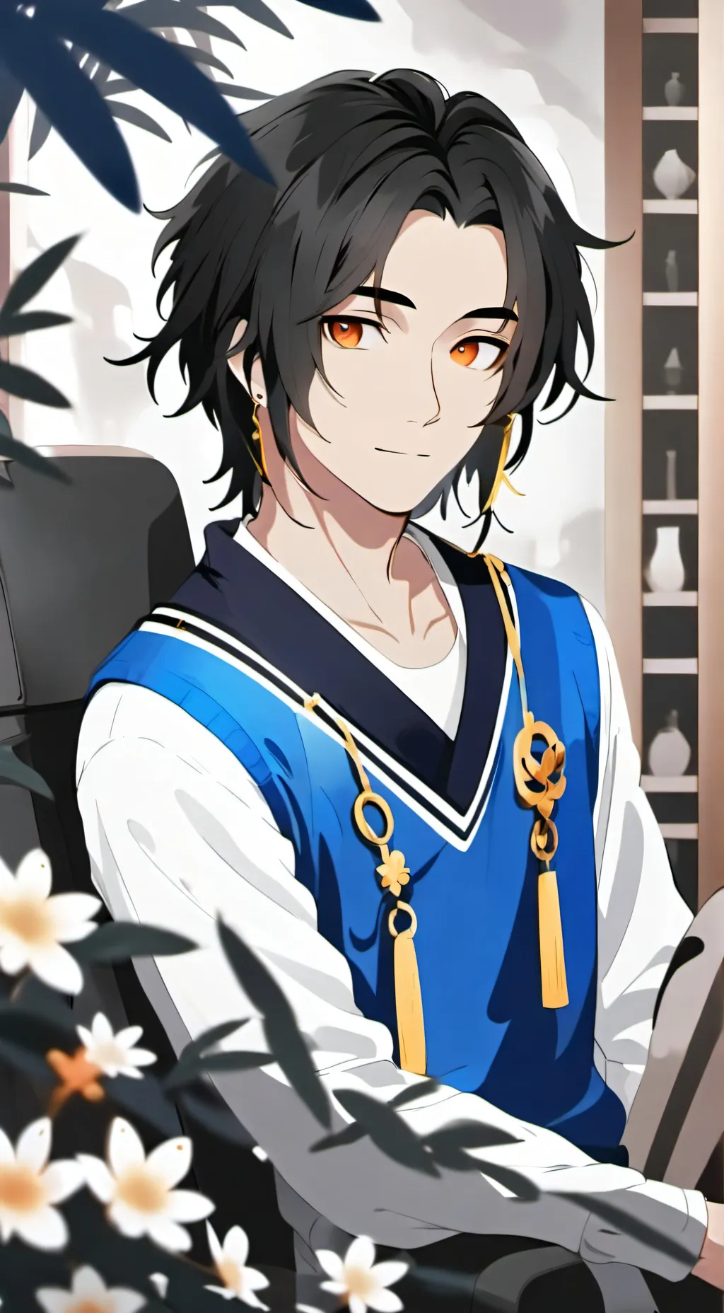 ai character: Jayden  background