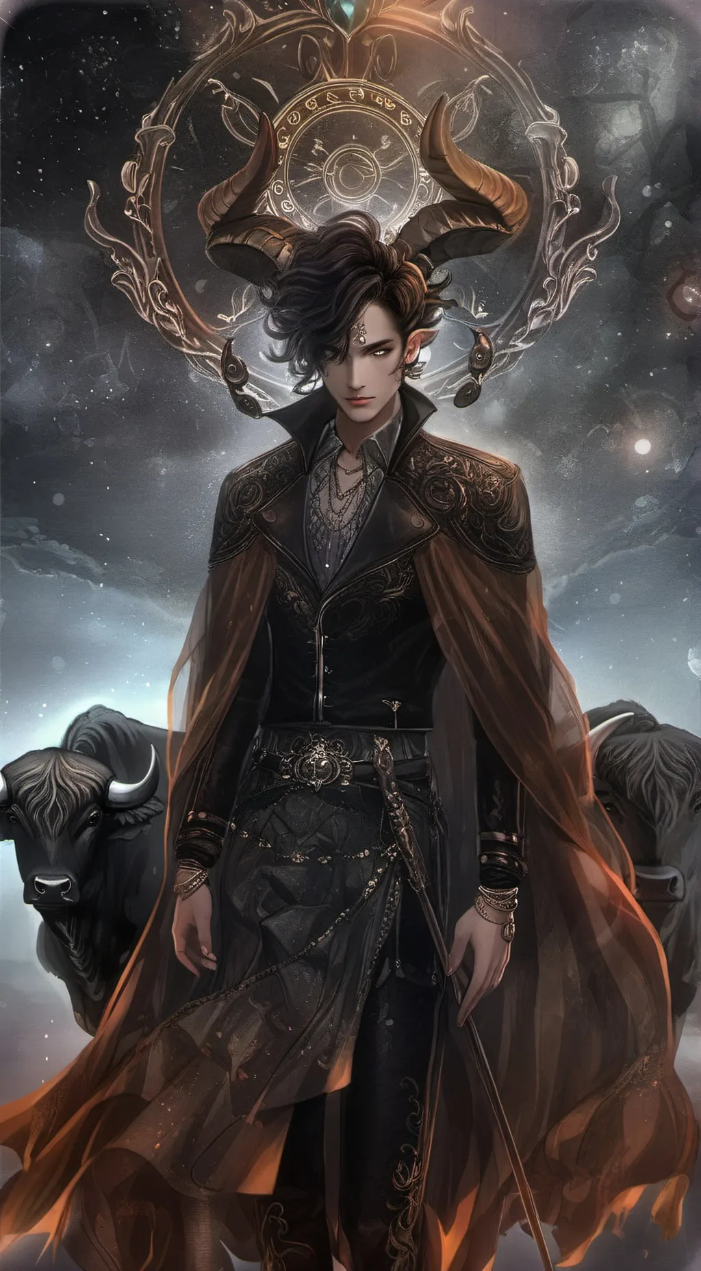 ai character: Taurus background