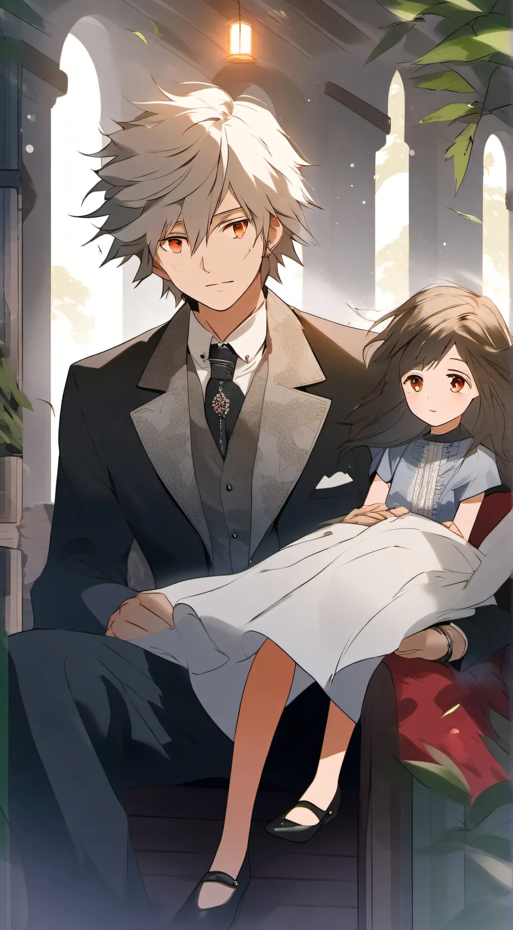 ai character: bakugo background
