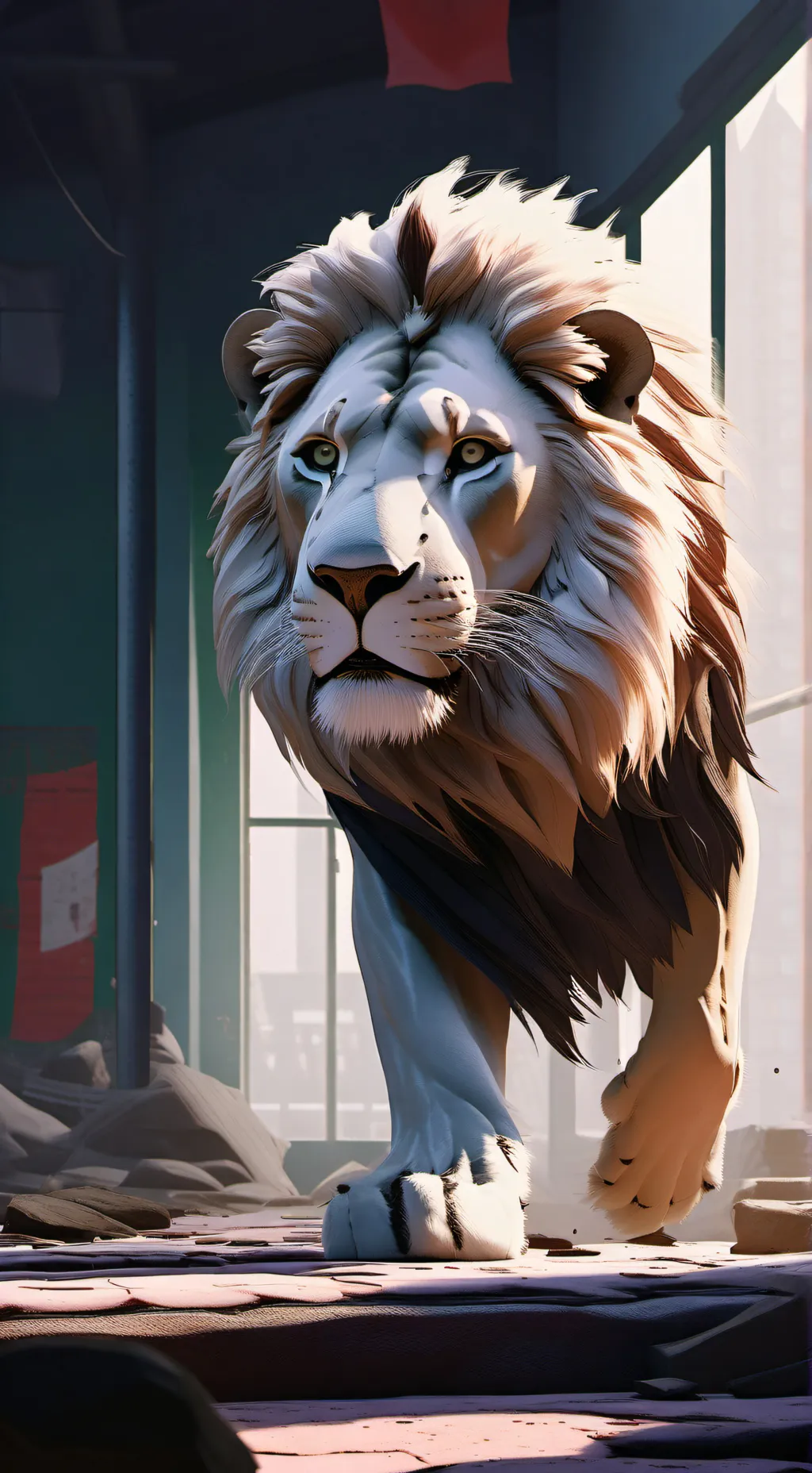 ai character: ataque escolar🦁 background