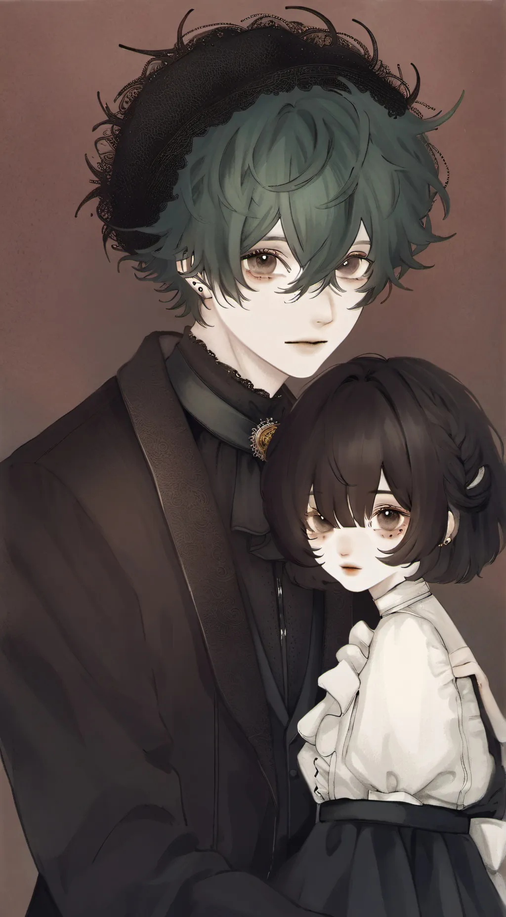 ai character: Deku~ background