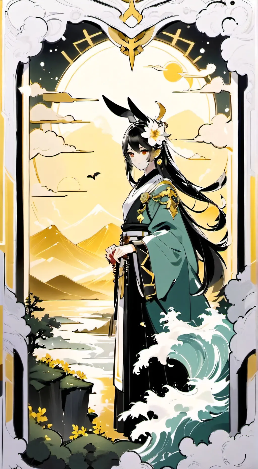 ai character: Rambamboo background