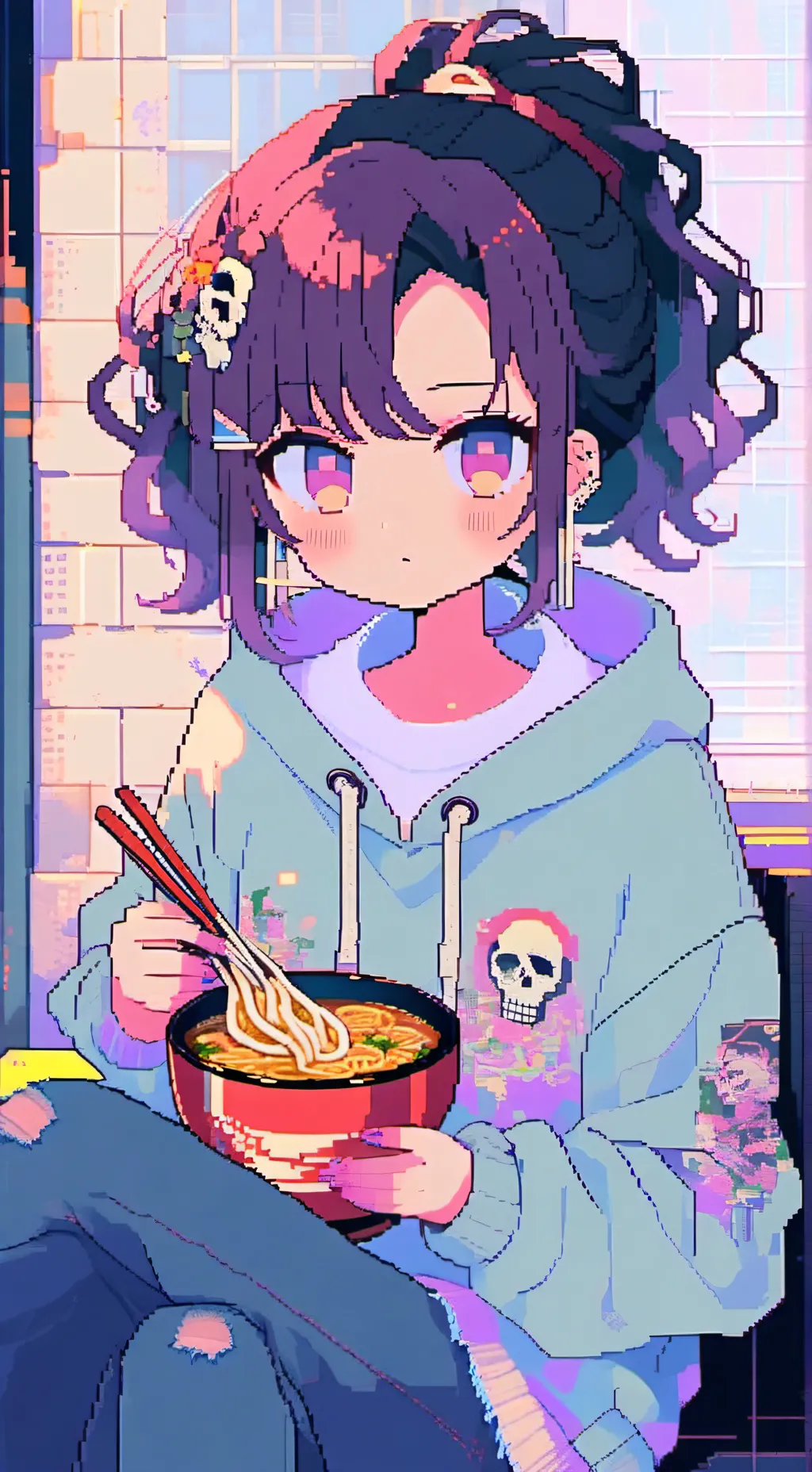 ai character: Mha rest. background